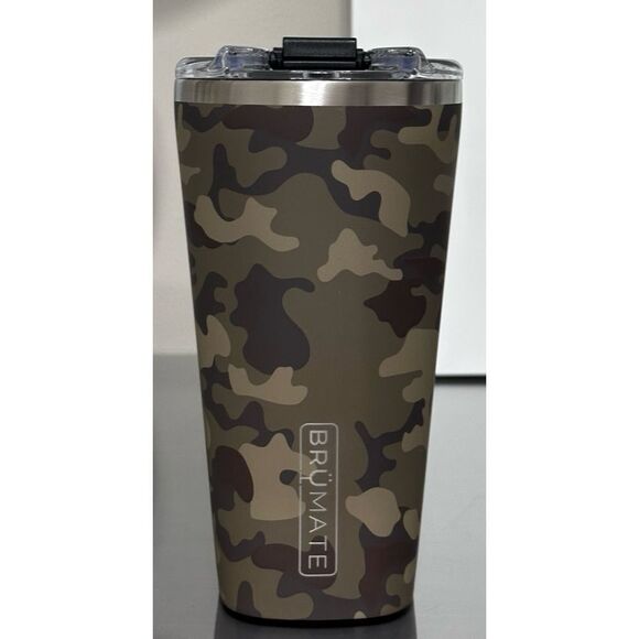 BruMate Imperial Pint 20oz Travel Tumbler, FOREST CAMO - Picture 4 of 6